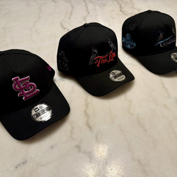 New Era A-Frame 9forty SnapBack - LOT of 3, St Louis Cardinals, NEW, limited - Picture 1 of 7